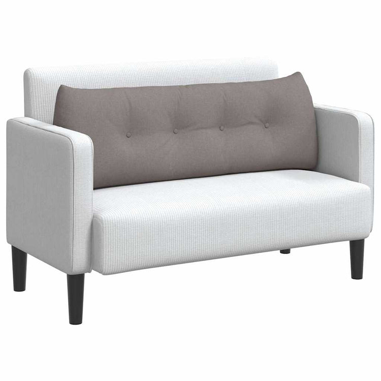 Vidaxx Rückenkissen Taupe 140 x 24 x 50 cm Stoff
