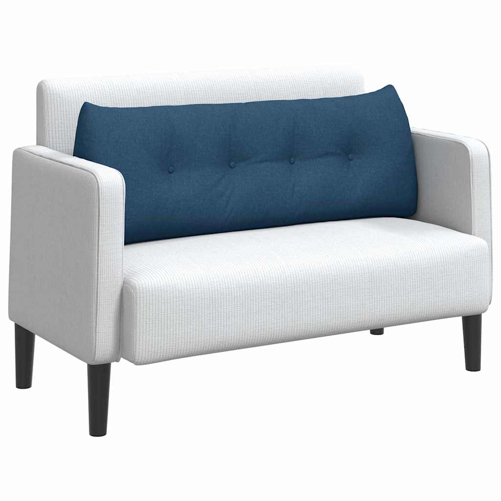 Vidaxx Rückenkissen blau 140 x 24 x 50 cm Stoff