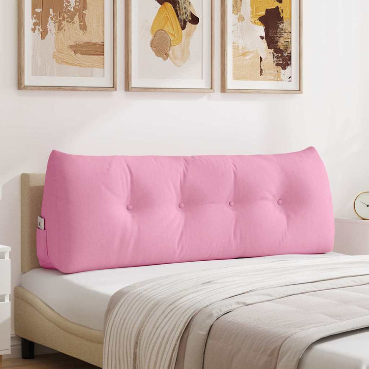 Vidaxx Rückenkissen rosa 140 x 24 x 50 cm Stoff