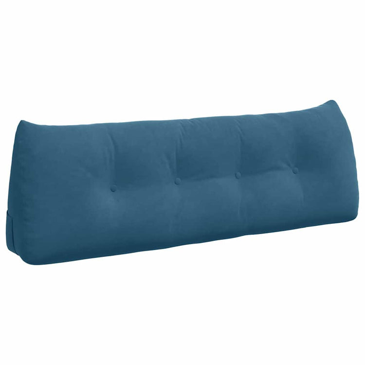 Vidaxx Rückenkissen Blau 140 x 24 x 50 cm Samt
