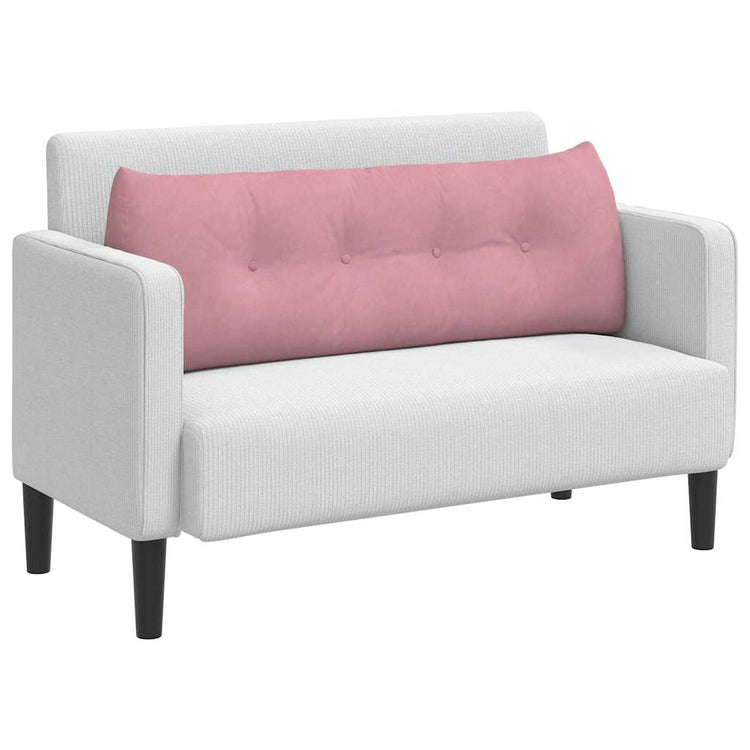 Vidaxx Rückenkissen rosa 140 x 24 x 50 cm Samt