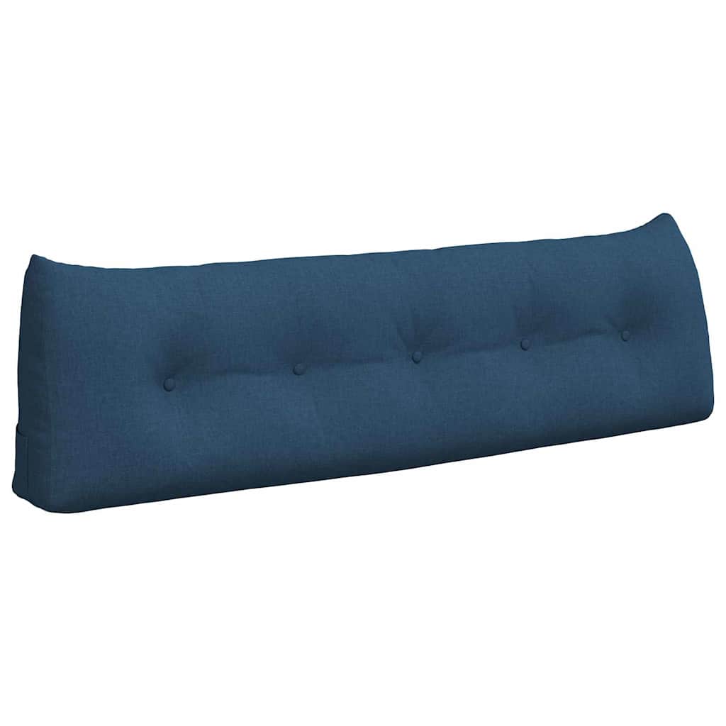 Vidaxx Rückenkissen blau 160 x 24 x 50 cm Stoff