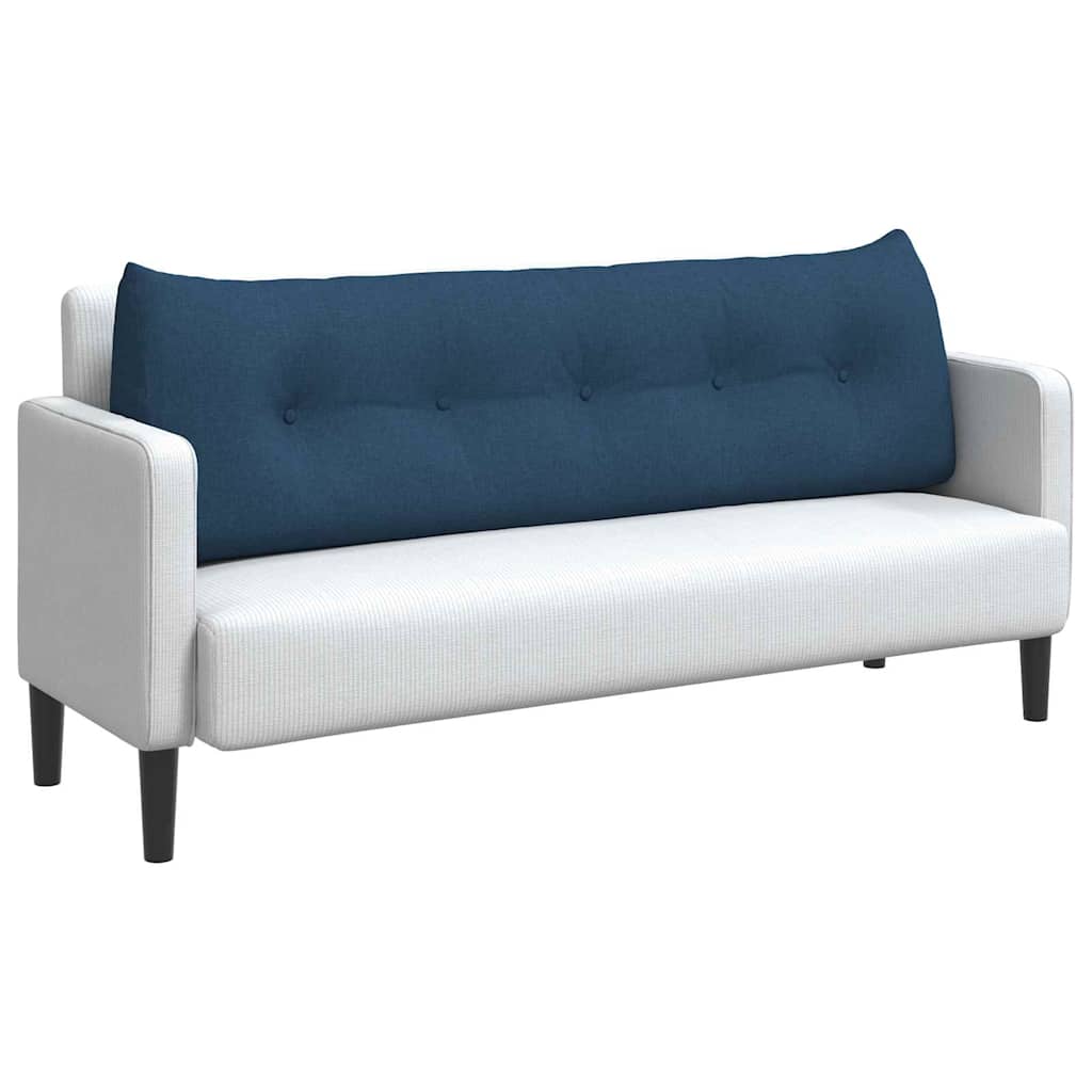 Vidaxx Rückenkissen blau 160 x 24 x 50 cm Stoff