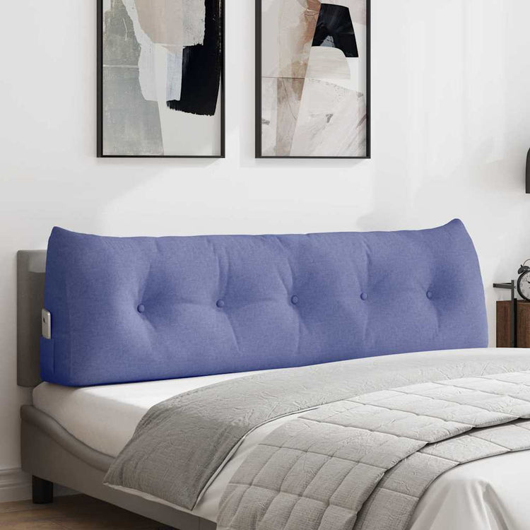 Vidaxx Rückenkissen Jeansblau 160 x 24 x 50 cm Stoff