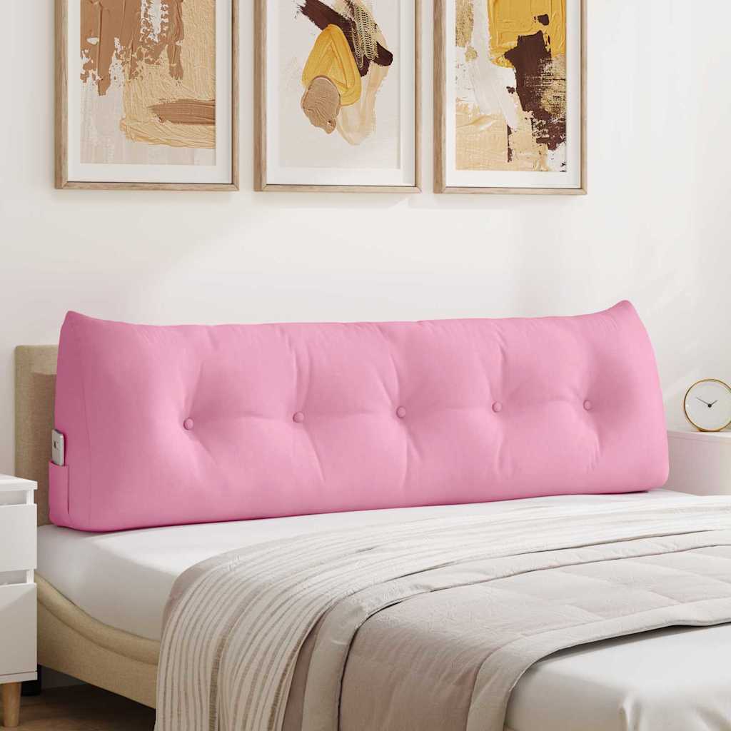 Vidaxx Rückenkissen rosa 160 x 24 x 50 cm Stoff