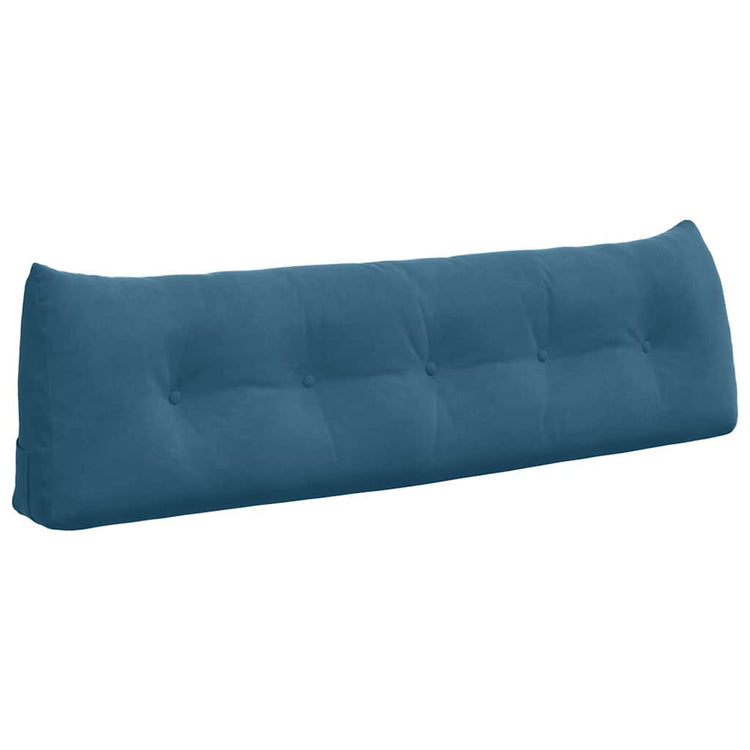 Vidaxx Rückenkissen Blau 160 x 24 x 50 cm Samt