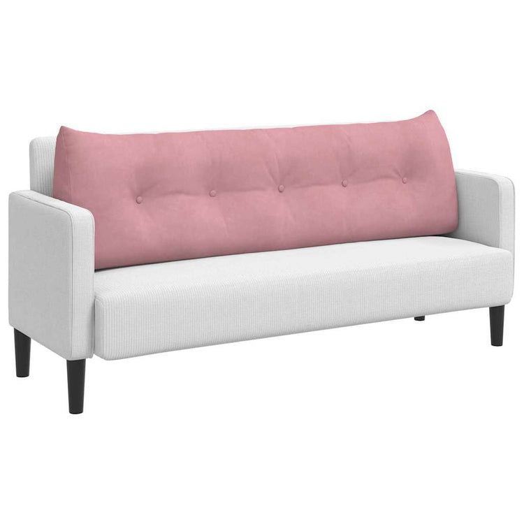 Vidaxx Rückenkissen rosa 160 x 24 x 50 cm Samt