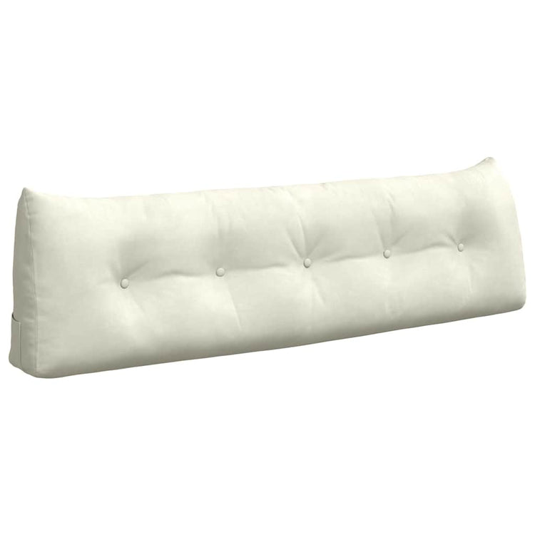 Vidaxx Rückenkissen Creme 160 x 24 x 50 cm Samt