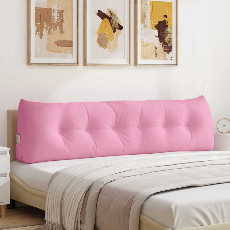 Vidaxx Rückenkissen rosa 180 x 24 x 50 cm Stoff