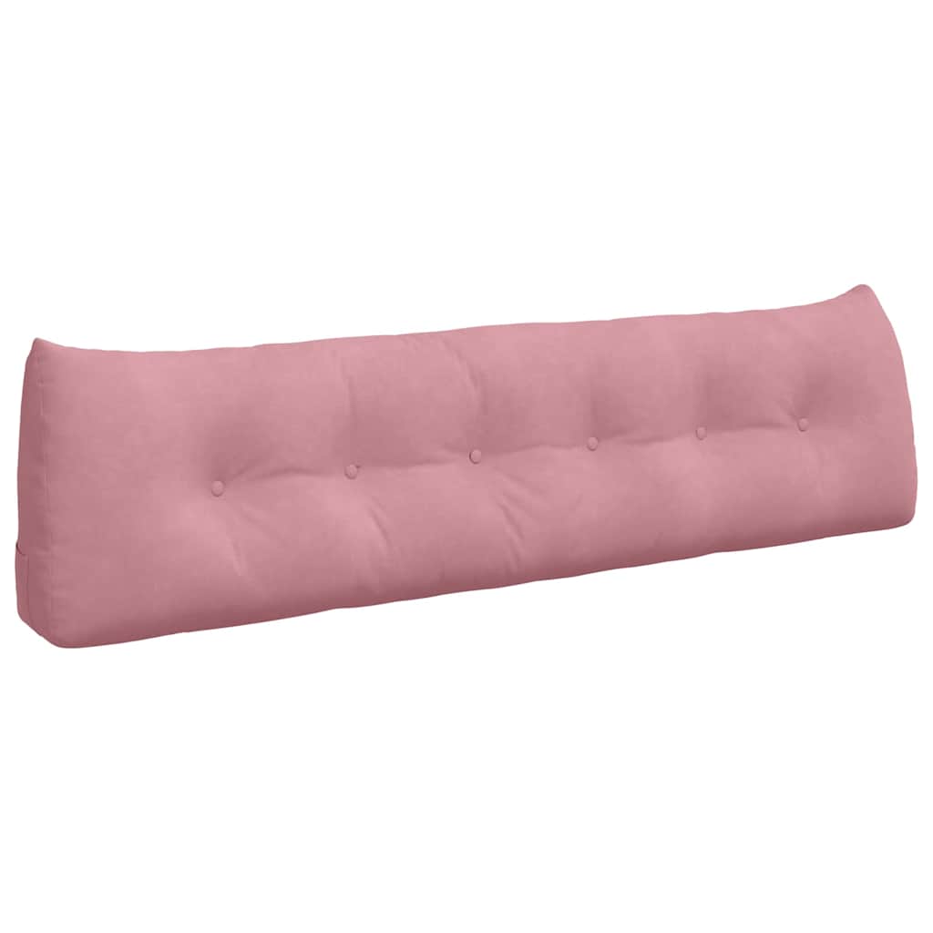 Vidaxx Rückenkissen rosa 180 x 24 x 50 cm Samt