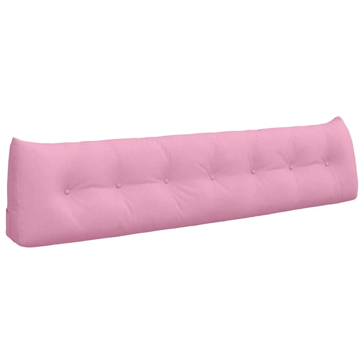 VidaXL Rückenkissen rosa 200 x 24 x 50 cm Stoff