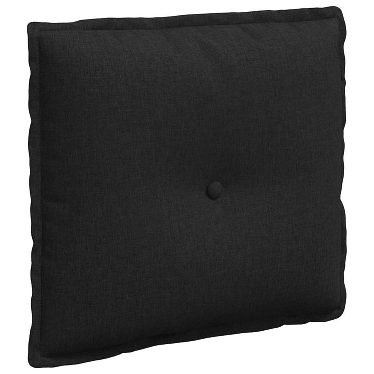 Vidaxx Rückenkissen schwarz 50 x 19 x 45 cm Stoff