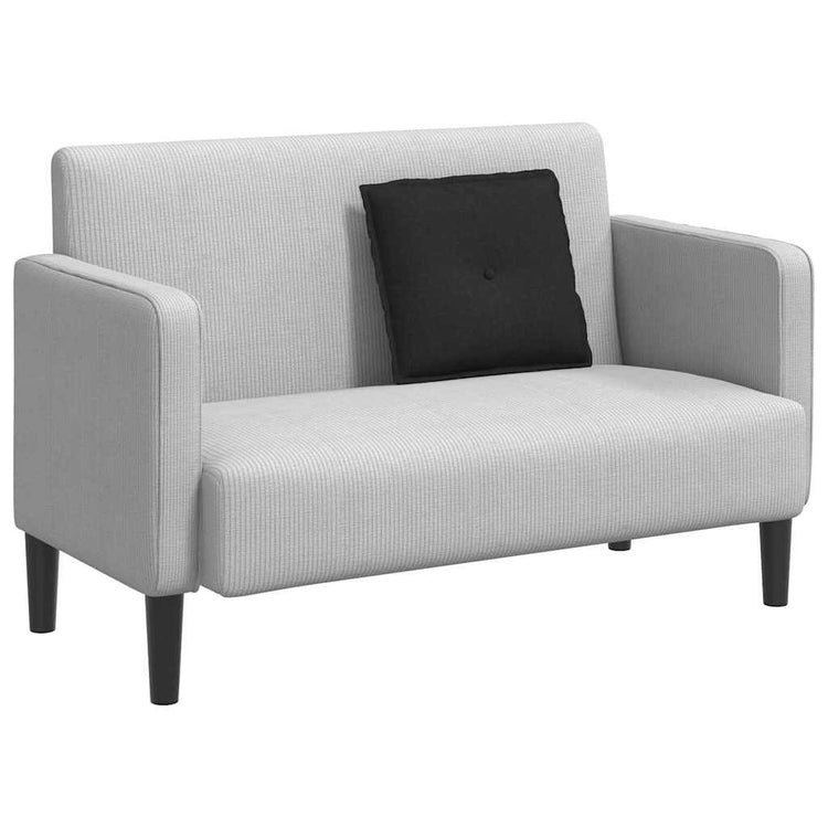Vidaxx Rückenkissen schwarz 50 x 19 x 45 cm Stoff