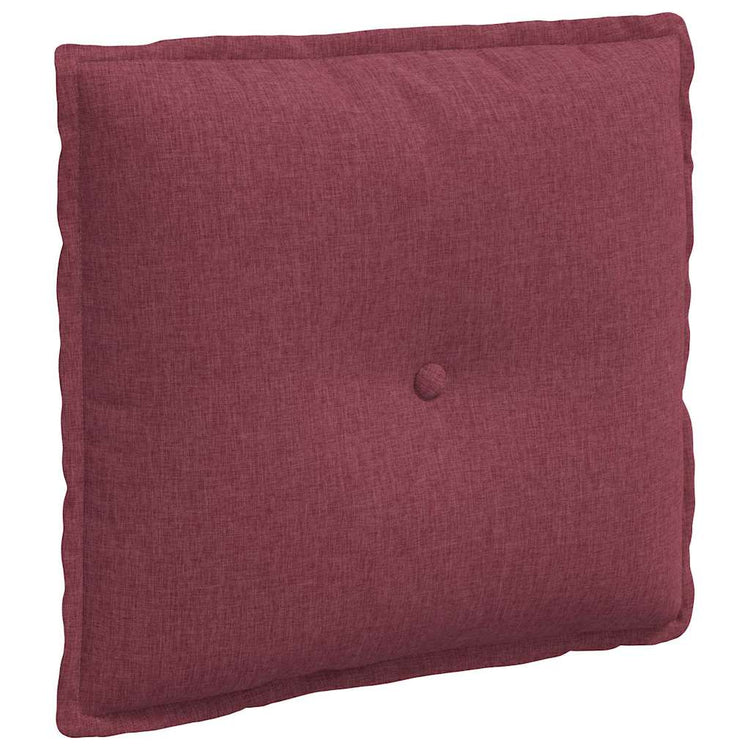 Vidaxx Rückenkissen weinrot 50 x 19 x 45 cm Stoff