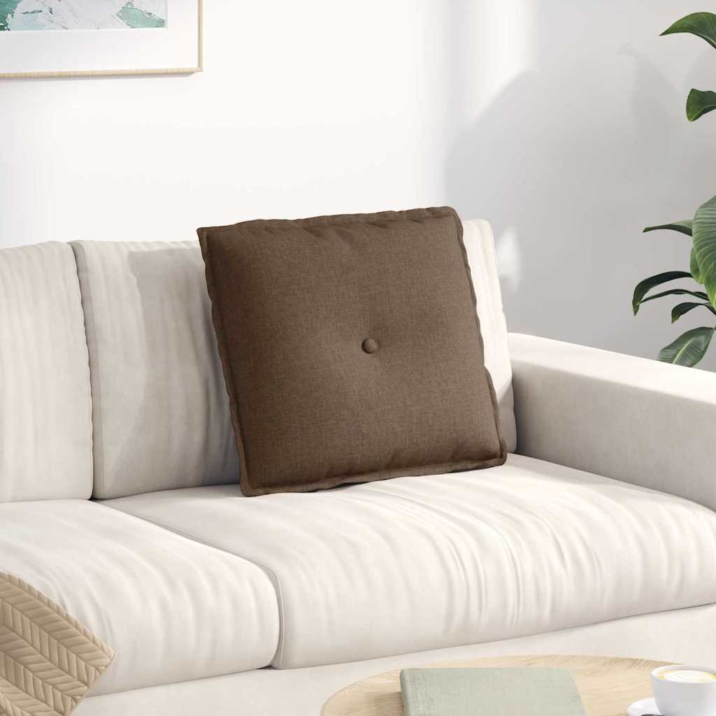 Vidaxx Rückenkissen braun 50 x 19 x 45 cm Stoff
