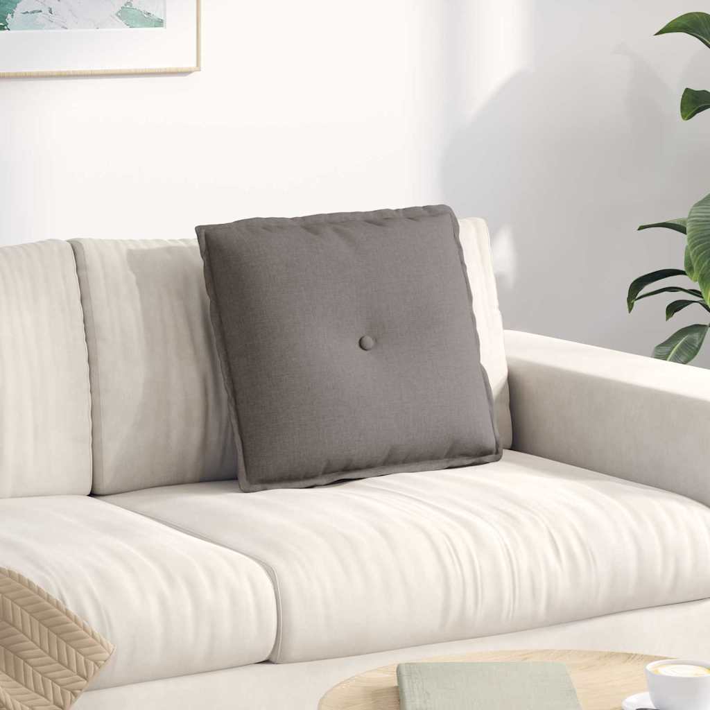 Vidaxx Rückenkissen Taupe 50 x 19 x 45 cm Stoff