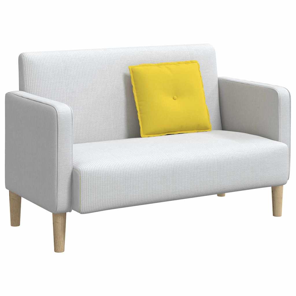 Vidaxx Rückenkissen hellgelb 50 x 19 x 45 cm Stoff