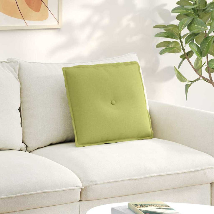 Vidaxx Rückenkissen hellgrün 50 x 19 x 45 cm Stoff