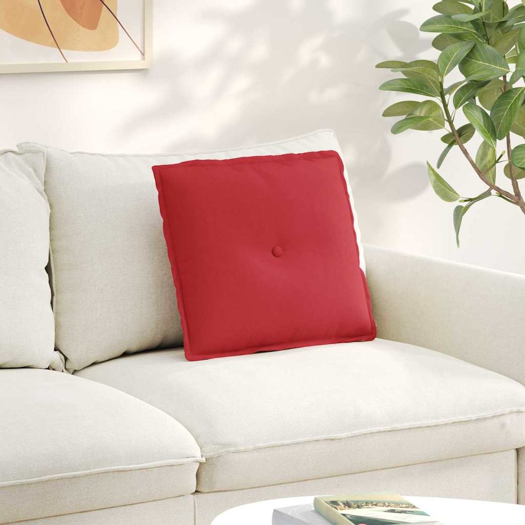 Vidaxx Rückenkissen rot 50 x 19 x 45 cm Stoff