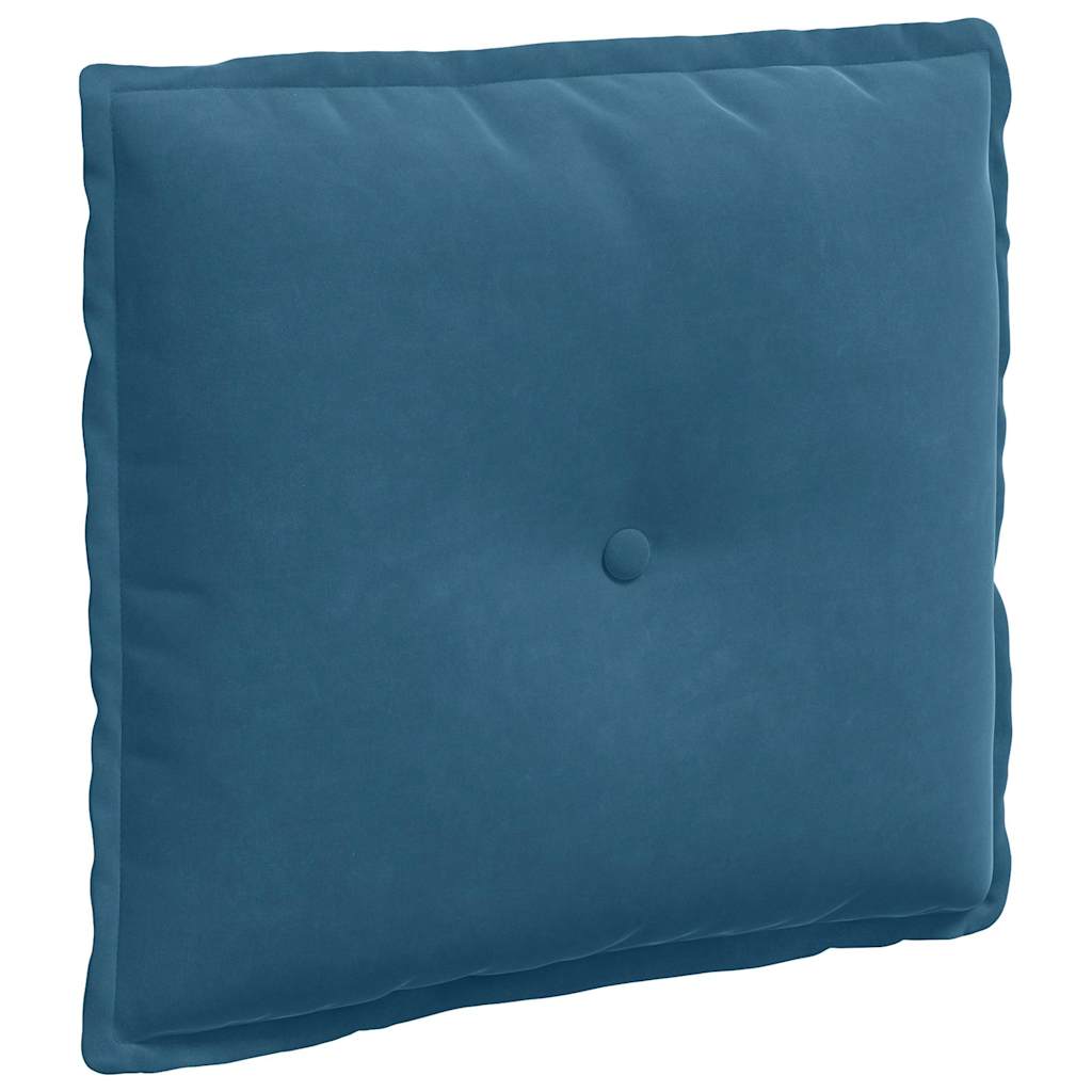 Vidaxx Rückenkissen blau 50 x 45 cm Cordstoff