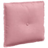 Vidaxx Rückenkissen rosa 50 x 45 cm Cordstoff