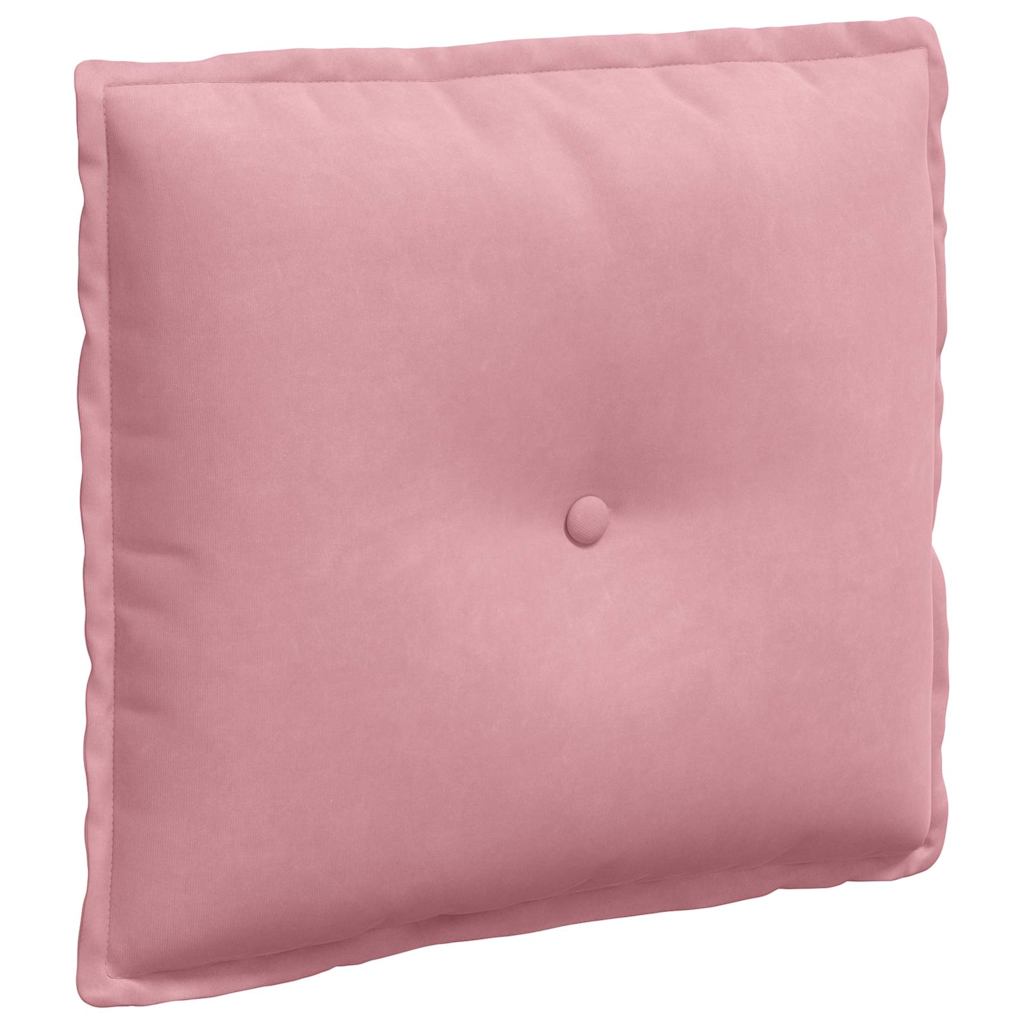 Vidaxx Rückenkissen rosa 50 x 45 cm Cordstoff