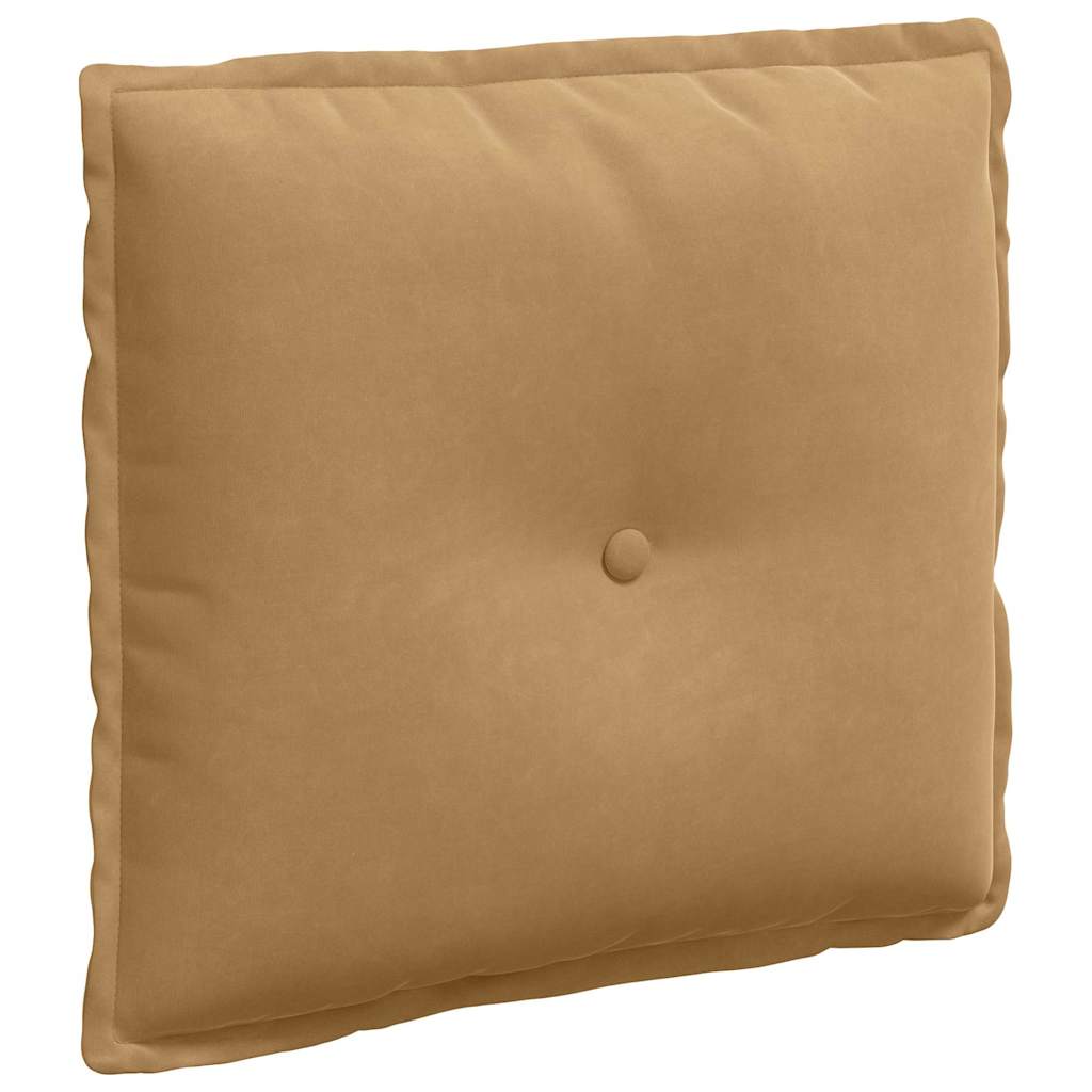 Vidaxx Rückenkissen braun 50 x 45 cm Cordstoff