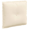 Vidaxx Rückenkissen Creme 50 x 45 cm Cordstoff