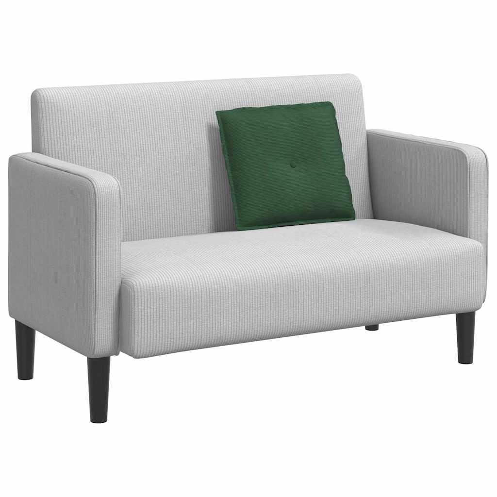 Vidaxx Rückenkissen Dschungelgrün 50 x 45 cm Cordstoff