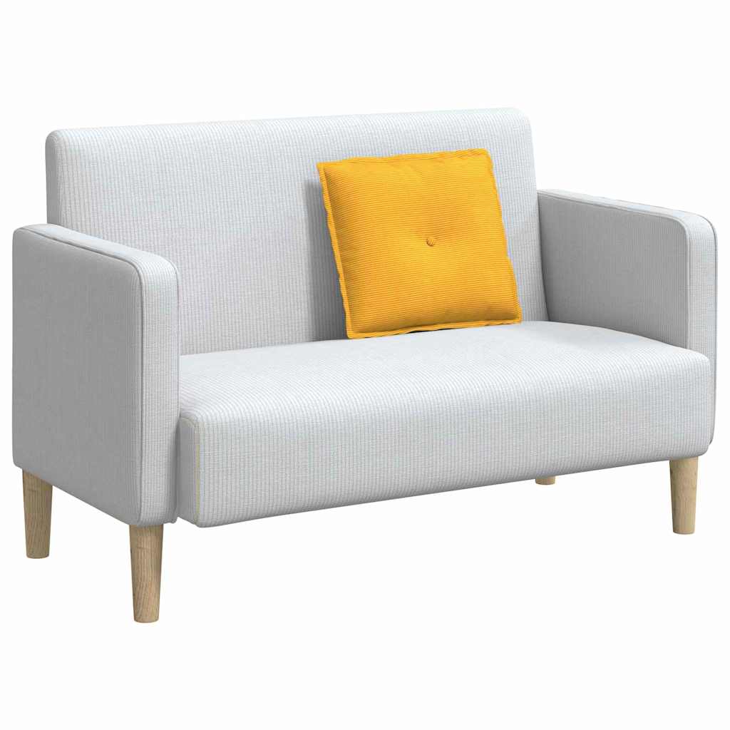 Vidaxx Rückenkissen Hellgelb 50 x 45 cm Cordstoff