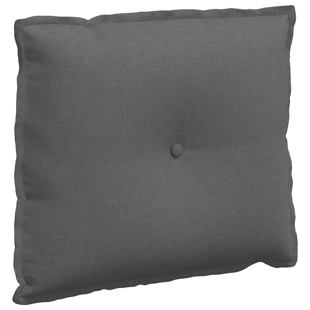 Vidaxx Rückenkissen dunkelgrau 60 x 19 x 50 cm Stoff
