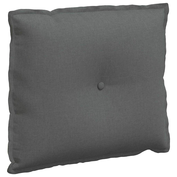 Vidaxx Rückenkissen dunkelgrau 60 x 19 x 50 cm Stoff