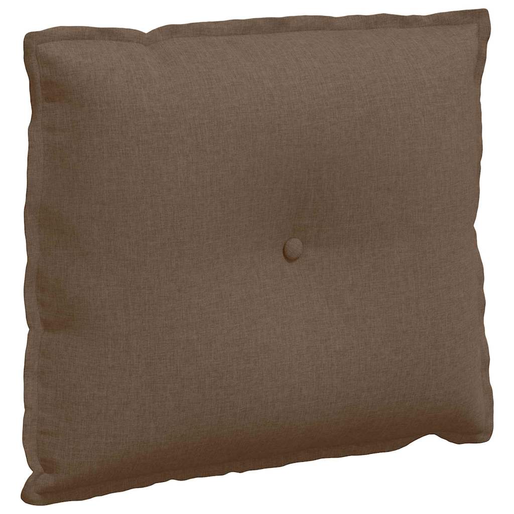 Vidaxx Rückenkissen braun 60 x 19 x 50 cm Stoff