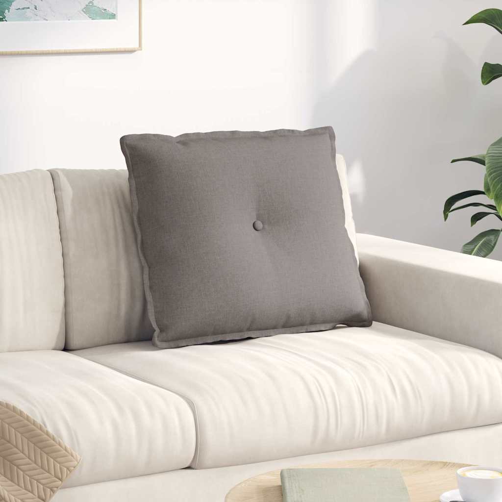 Vidaxx Rückenkissen Taupe 60 x 19 x 50 cm Stoff