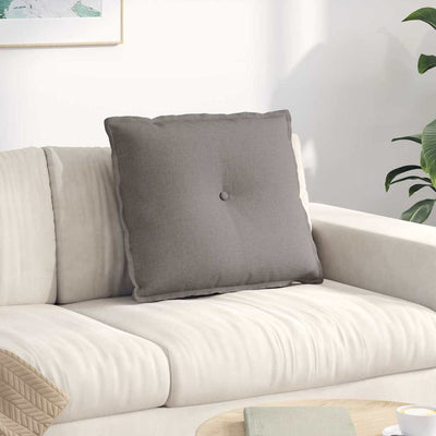 Vidaxx Rückenkissen Taupe 60 x 19 x 50 cm Stoff
