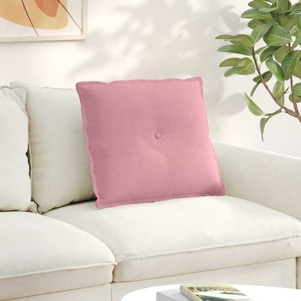 Vidaxx Rückenkissen rosa 60 x 50 cm Cordstoff