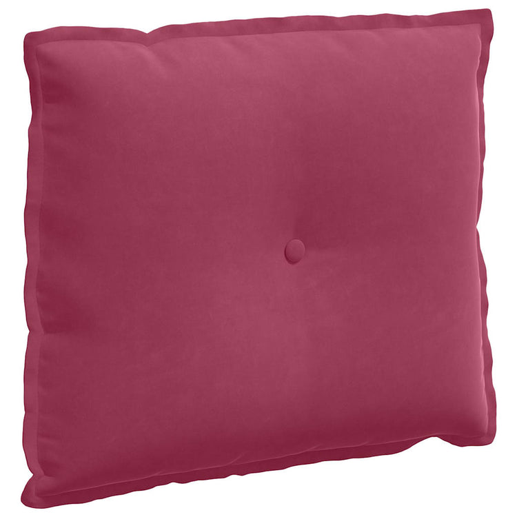 Vidaxx Rückenkissen weinrot 60 x 50 cm Cordstoff