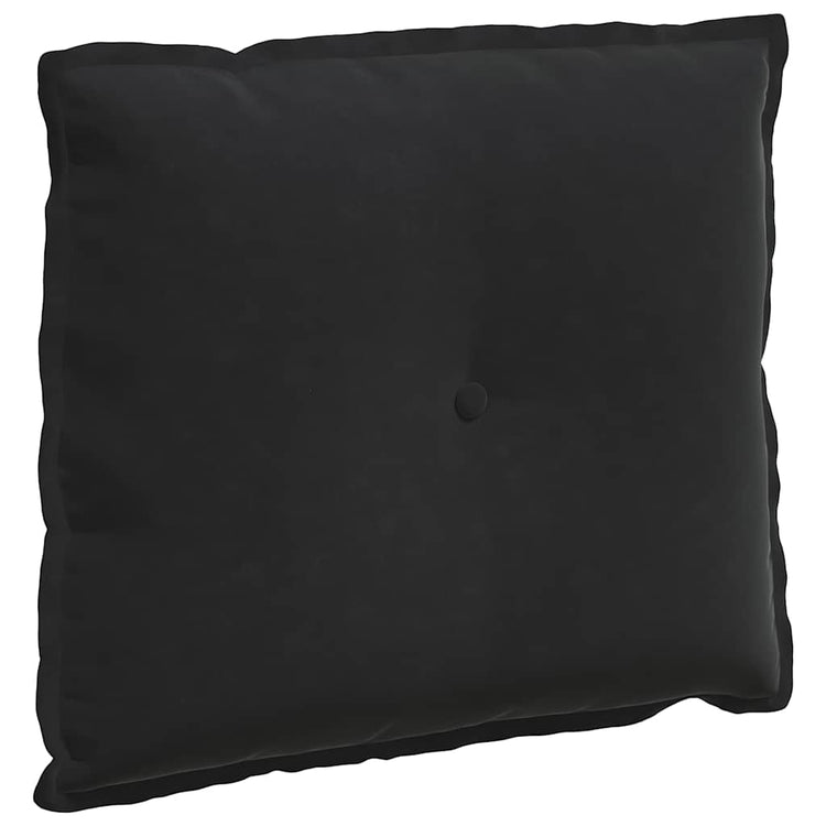 Vidaxx Rückenkissen schwarz 60 x 50 cm Cordstoff