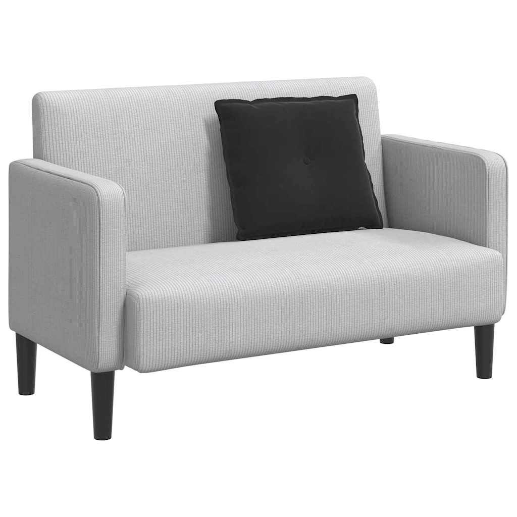 Vidaxx Rückenkissen schwarz 60 x 50 cm Cordstoff