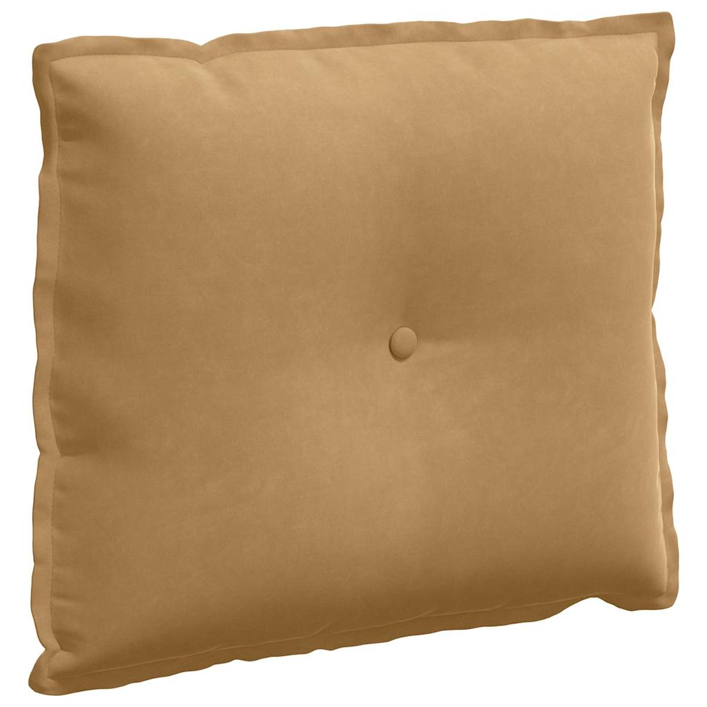 Vidaxx Rückenkissen braun 60 x 50 cm Cordstoff