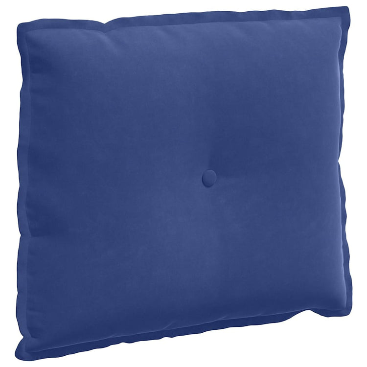 Vidaxx Rückenkissen Polizeiblau 60 x 50 cm Cordstoff