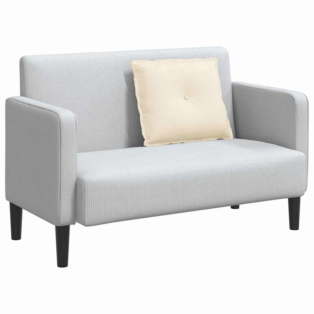 Vidaxx Rückenkissen Creme 60 x 50 cm Cordstoff