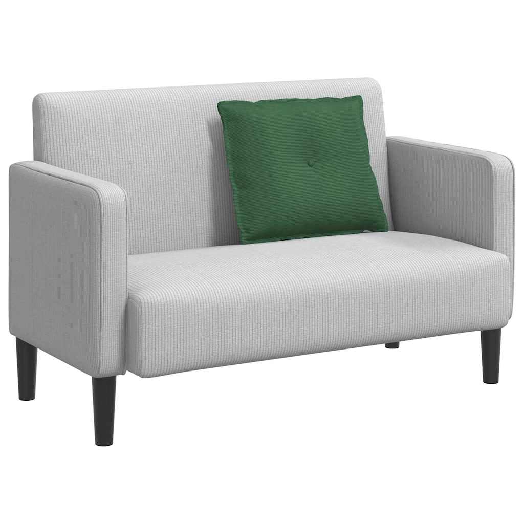 Vidaxx Rückenkissen Dschungelgrün 60 x 50 cm Cordstoff