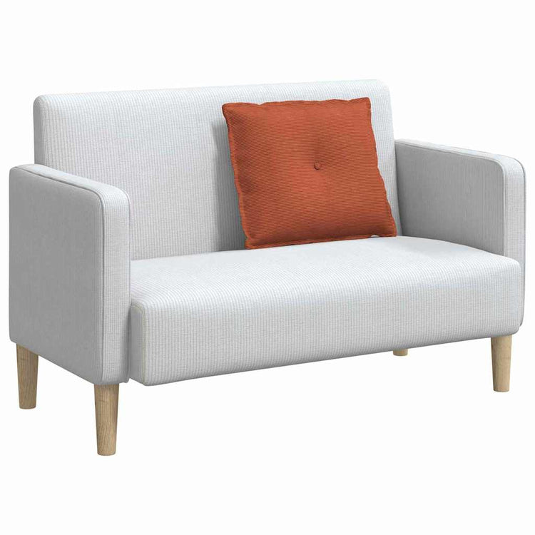 Vidaxx Rückenkissen rot-orange 60 x 50 cm Cordstoff