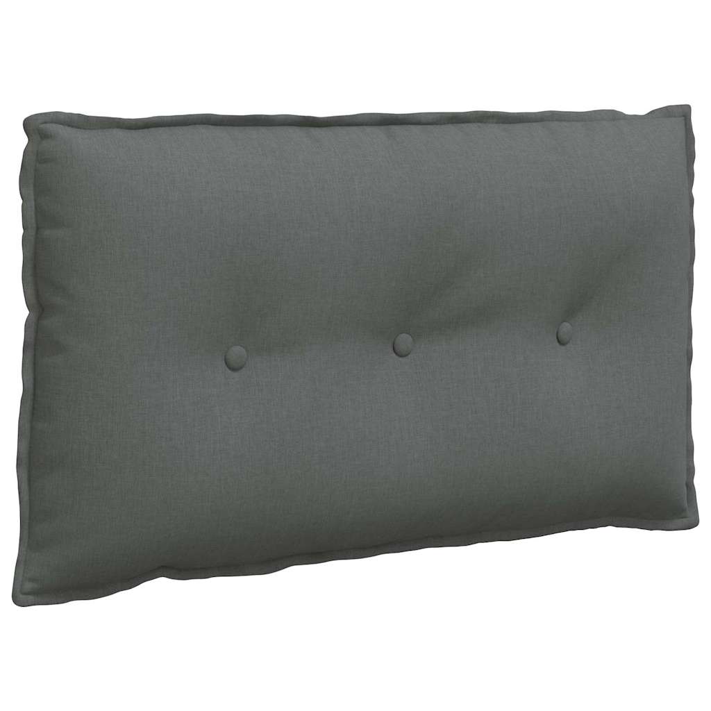 Vidaxx Rückenkissen dunkelgrau 80 x 19 x 50 cm Stoff