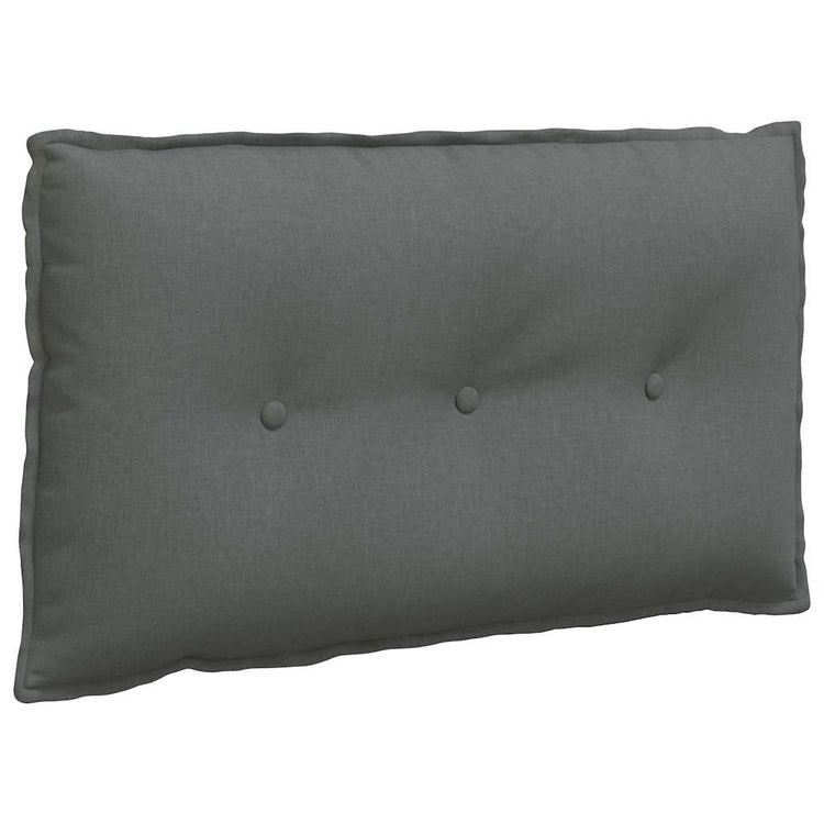 Vidaxx Rückenkissen dunkelgrau 80 x 19 x 50 cm Stoff