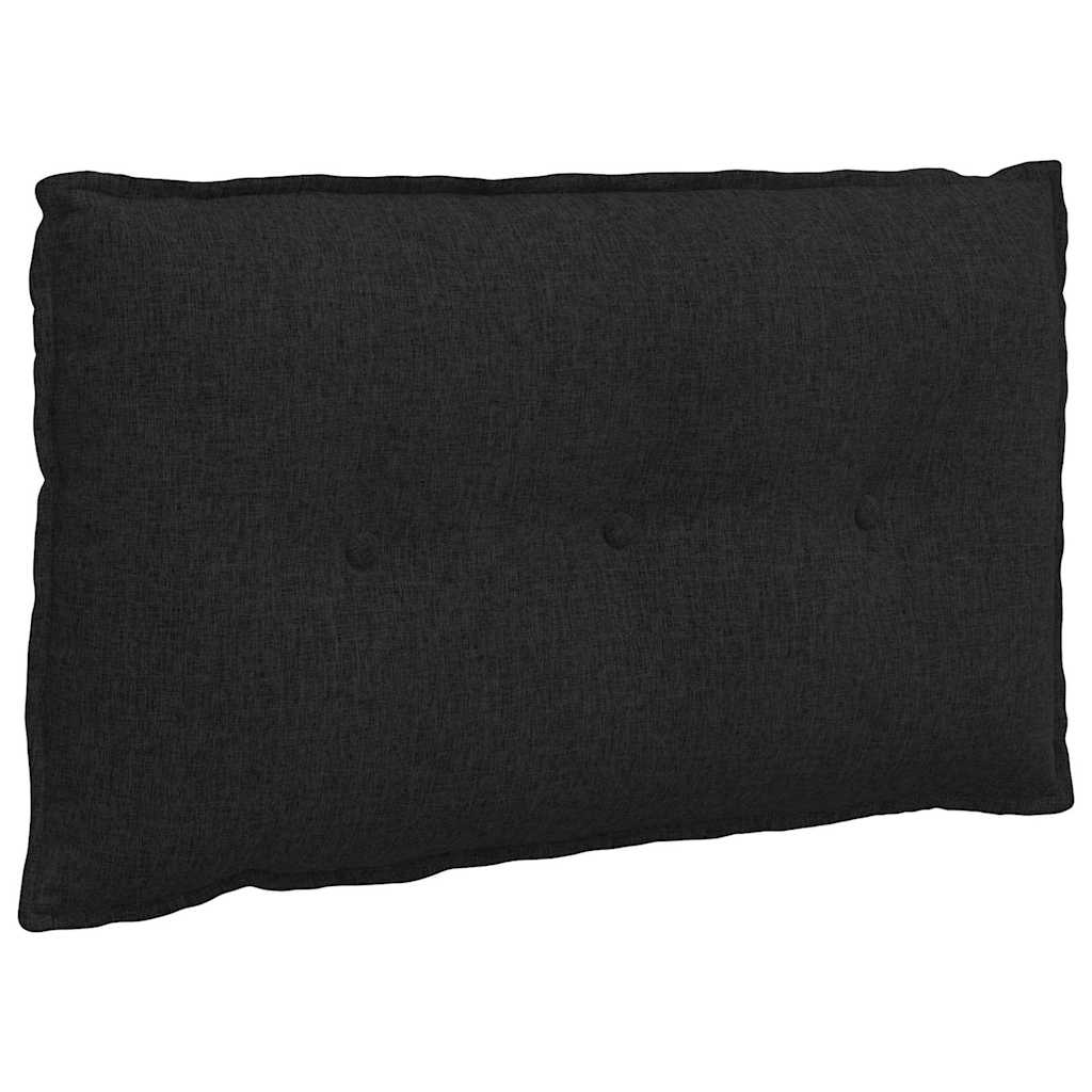 Vidaxx Rückenkissen schwarz 80 x 19 x 50 cm Stoff