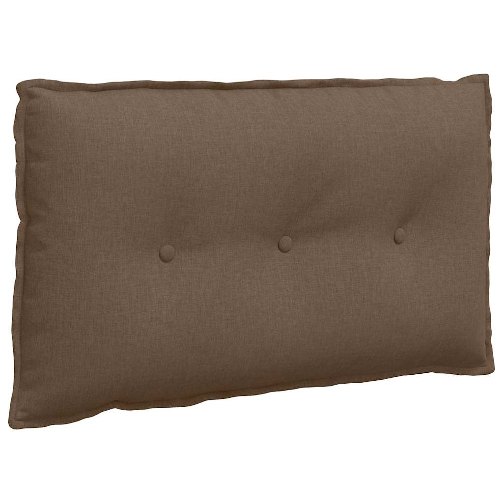 Vidaxx Rückenkissen braun 80 x 19 x 50 cm Stoff