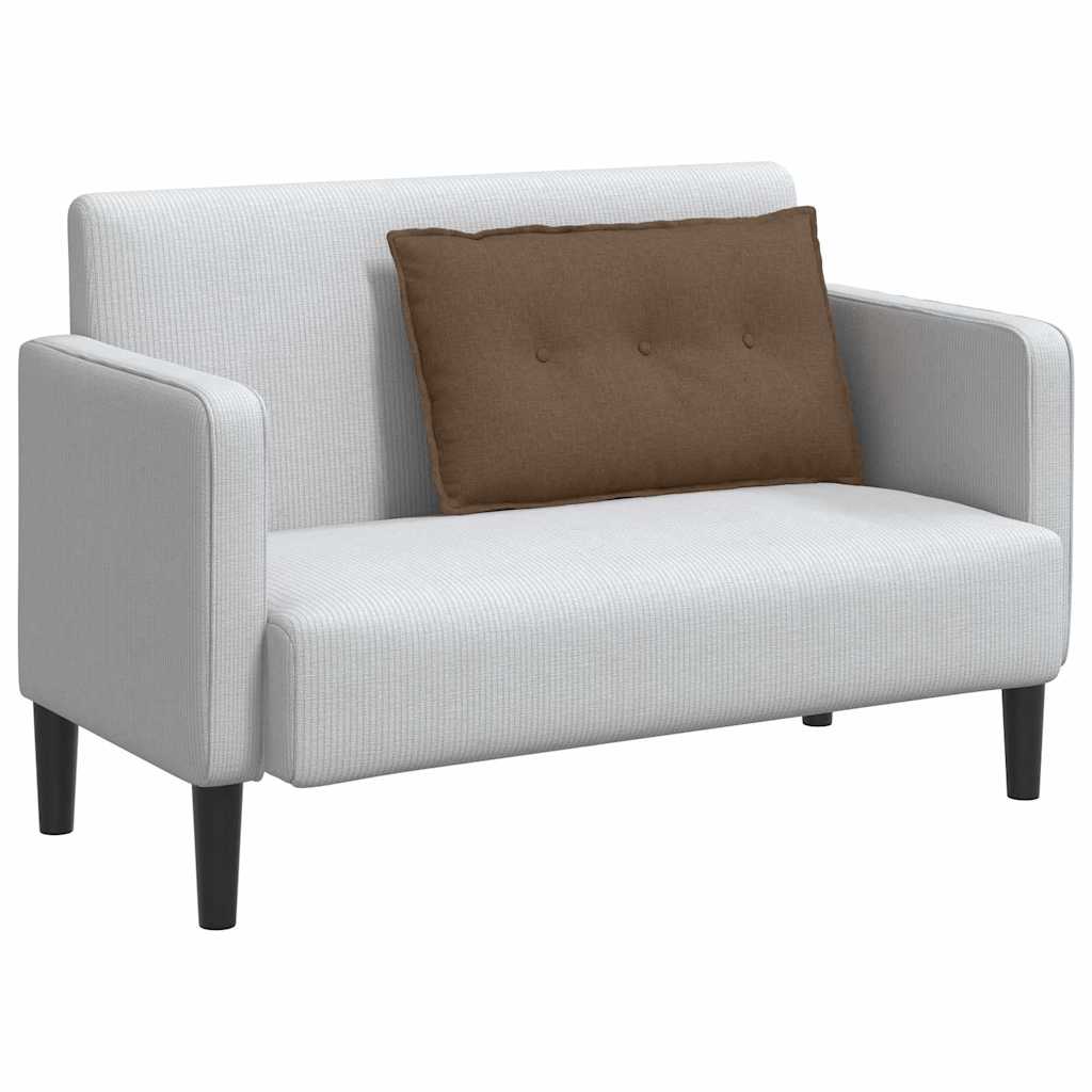 Vidaxx Rückenkissen braun 80 x 19 x 50 cm Stoff