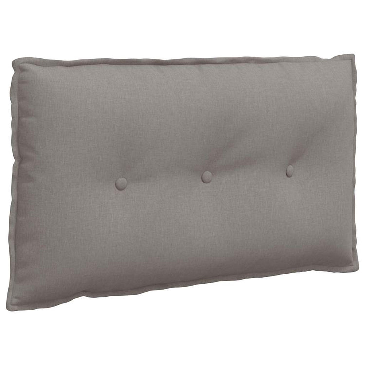 Vidaxx Rückenkissen Taupe 80 x 19 x 50 cm Stoff